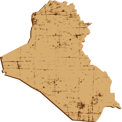 Hartă Irak